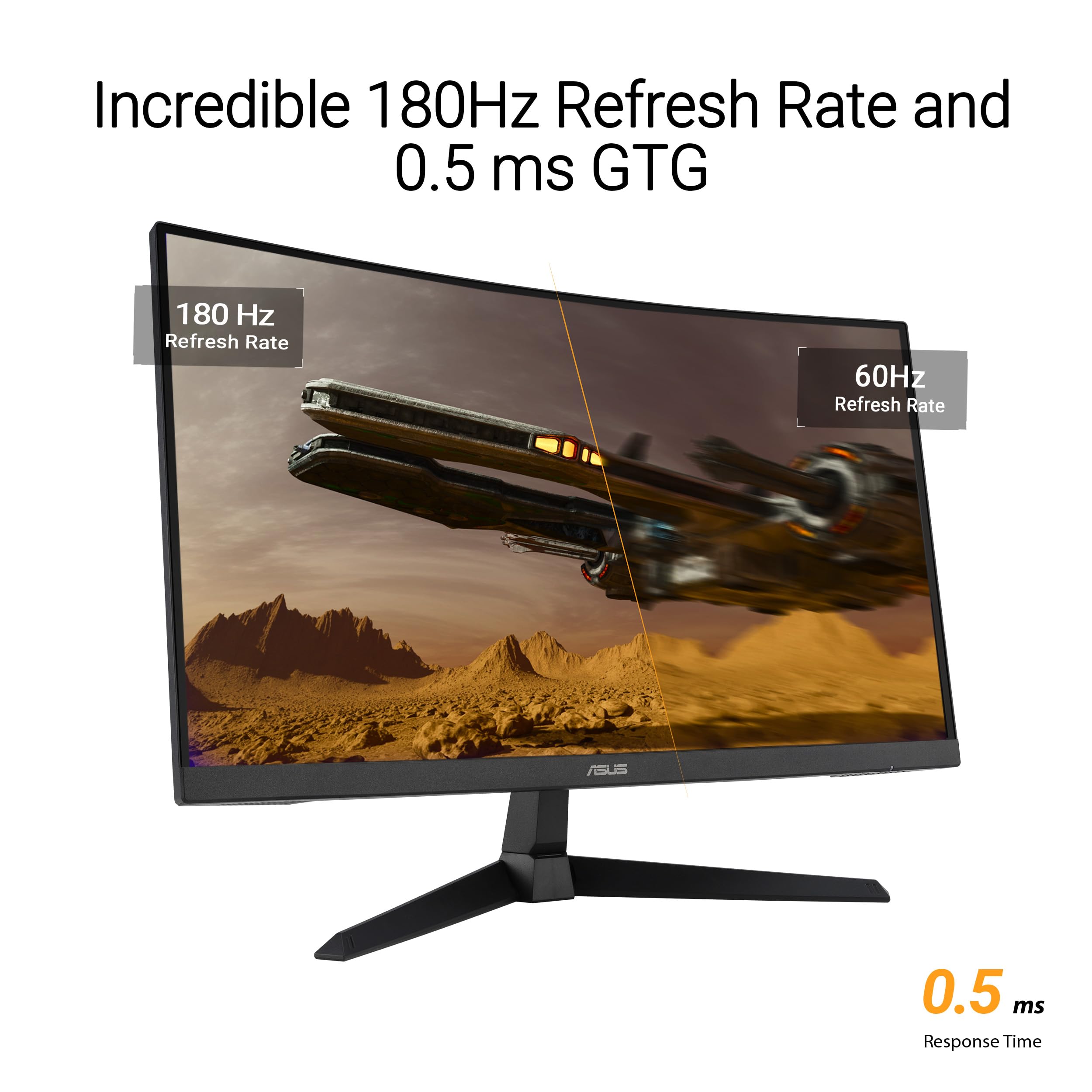 Foto 4 pulgar | Monitor Asus Tuf Gaming Vg27wq3b De 27 Pulgadas, Qhd, 180 Hz, Curvo - Venta Internacional.