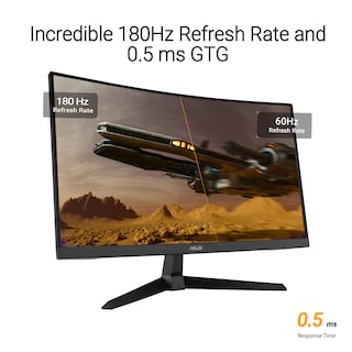 Foto 3 | Monitor Asus Tuf Gaming Vg27wq3b De 27 Pulgadas, Qhd, 180 Hz, Curvo - Venta Internacional.
