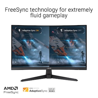 Foto 4 | Monitor Asus Tuf Gaming Vg27wq3b De 27 Pulgadas, Qhd, 180 Hz, Curvo - Venta Internacional.
