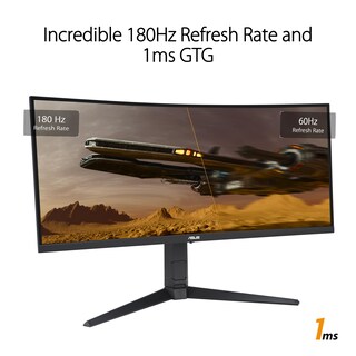 Foto 3 | Monitor Asus Tuf Gaming 34'' 1440p 1500r Curvo Vg34vql3a - Venta Internacional.