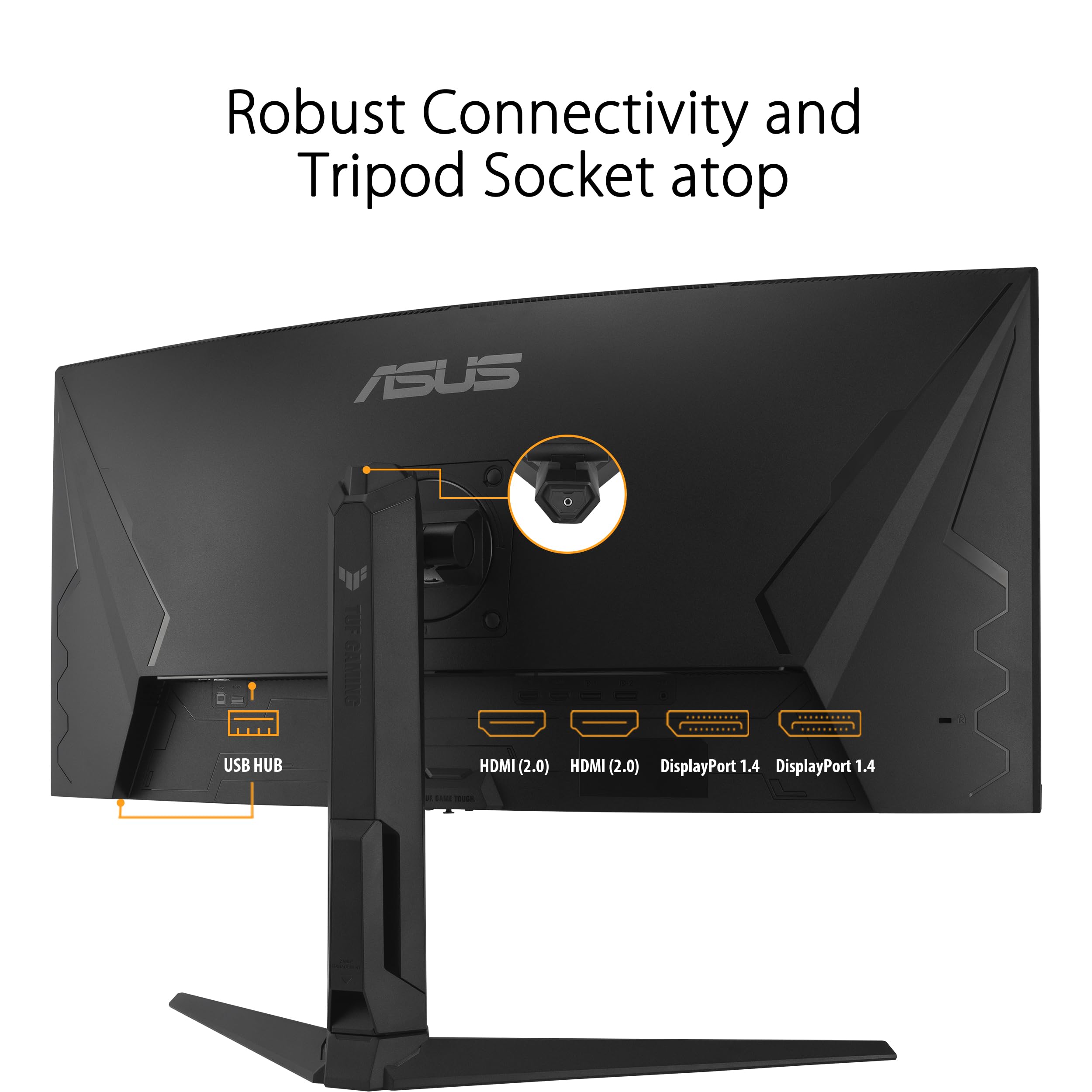 Foto 6 | Monitor Asus Tuf Gaming 34'' 1440p 1500r Curvo Vg34vql3a - Venta Internacional.