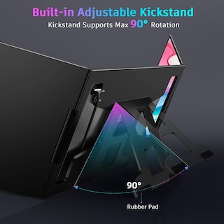 Foto 3 | Extensor De Pantalla Para Portátil Qqh Z80a, 15.6 Pulgadas, Fhd Ips, Triple Monitor - Venta Internacional.