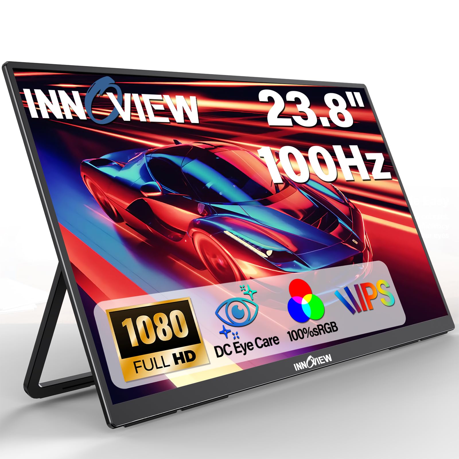 Foto 2 pulgar | Monitor Portátil Innoview 23,8'' 1080p Fhd 100 Hz 100% Srgb - Venta Internacional.