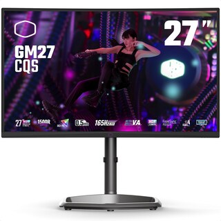 Foto 1 | Monitor 27 Cooler Master Gm27-cqs Gamer Led Wqhd 165hz 0.5ms Hdmi Displayport Cmi-gm27-cqs-us