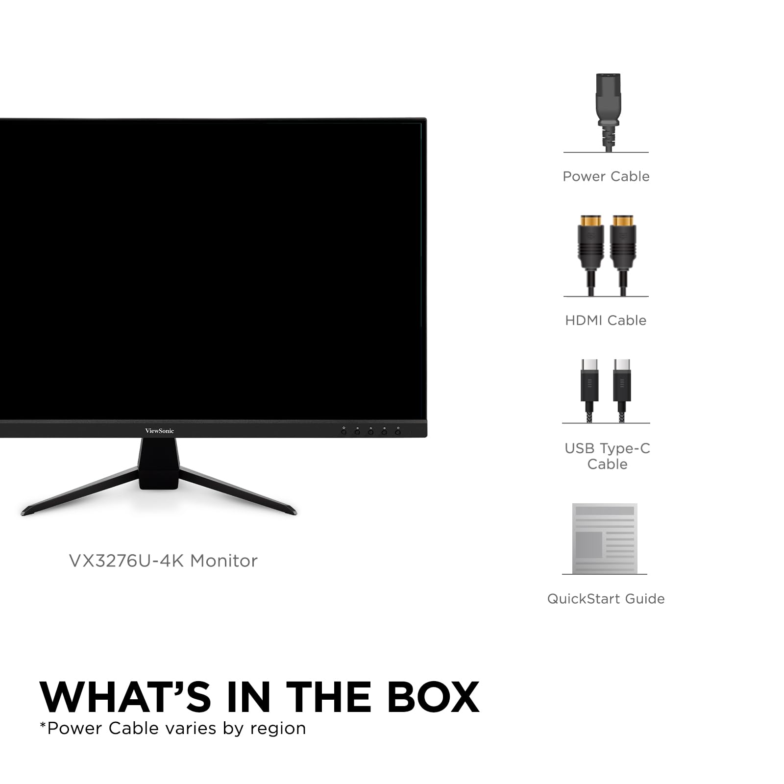 Foto 8 pulgar | Monitor Viewsonic Vx3267u-4k Ips 4k Uhd De 32 Pulgadas Con Usb-c De 65 W - Venta Internacional.