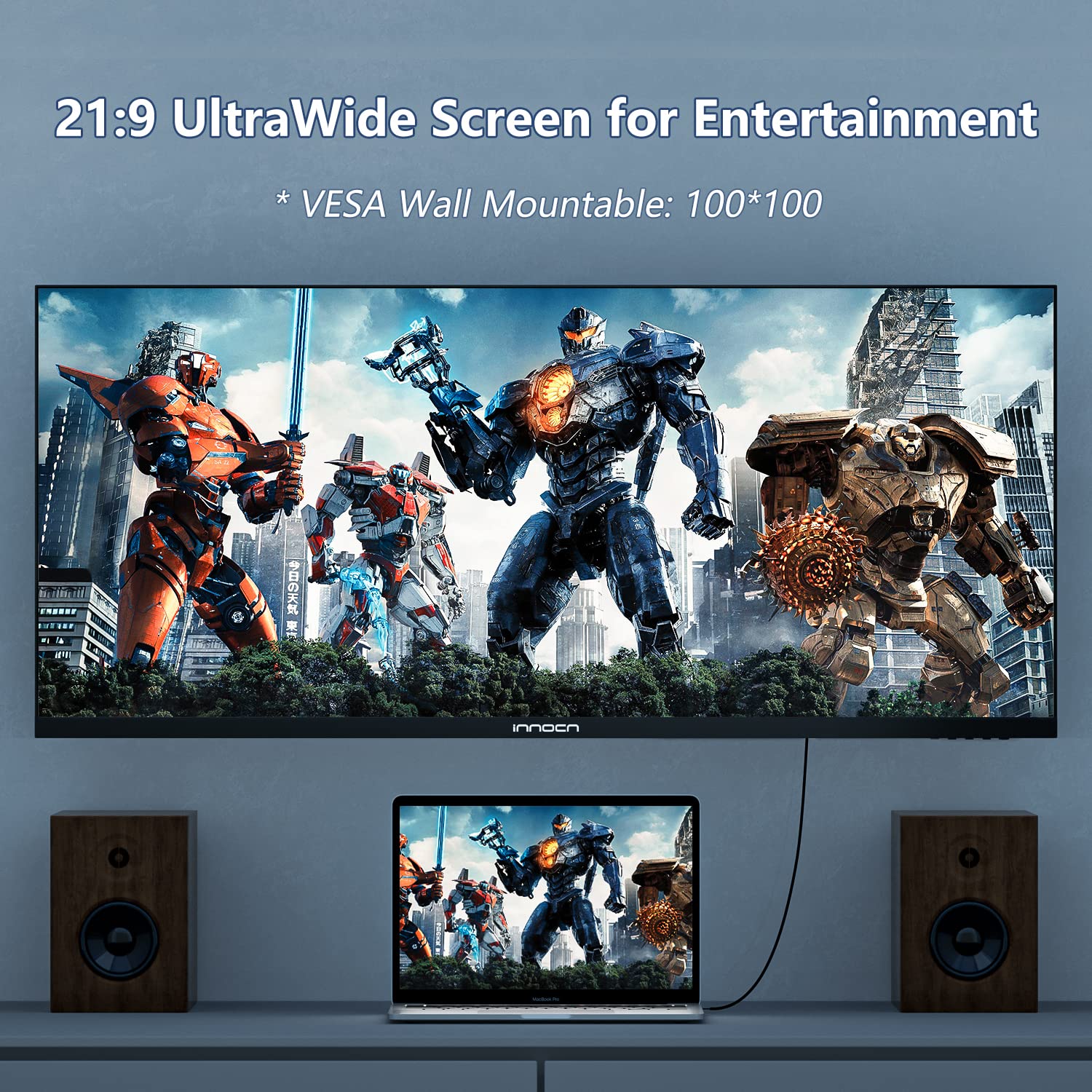 Foto 4 pulgar | Monitor Ultraancho Innocn 40c1r 40'' Qhd 3440x1440p 144 Hz - Venta Internacional.