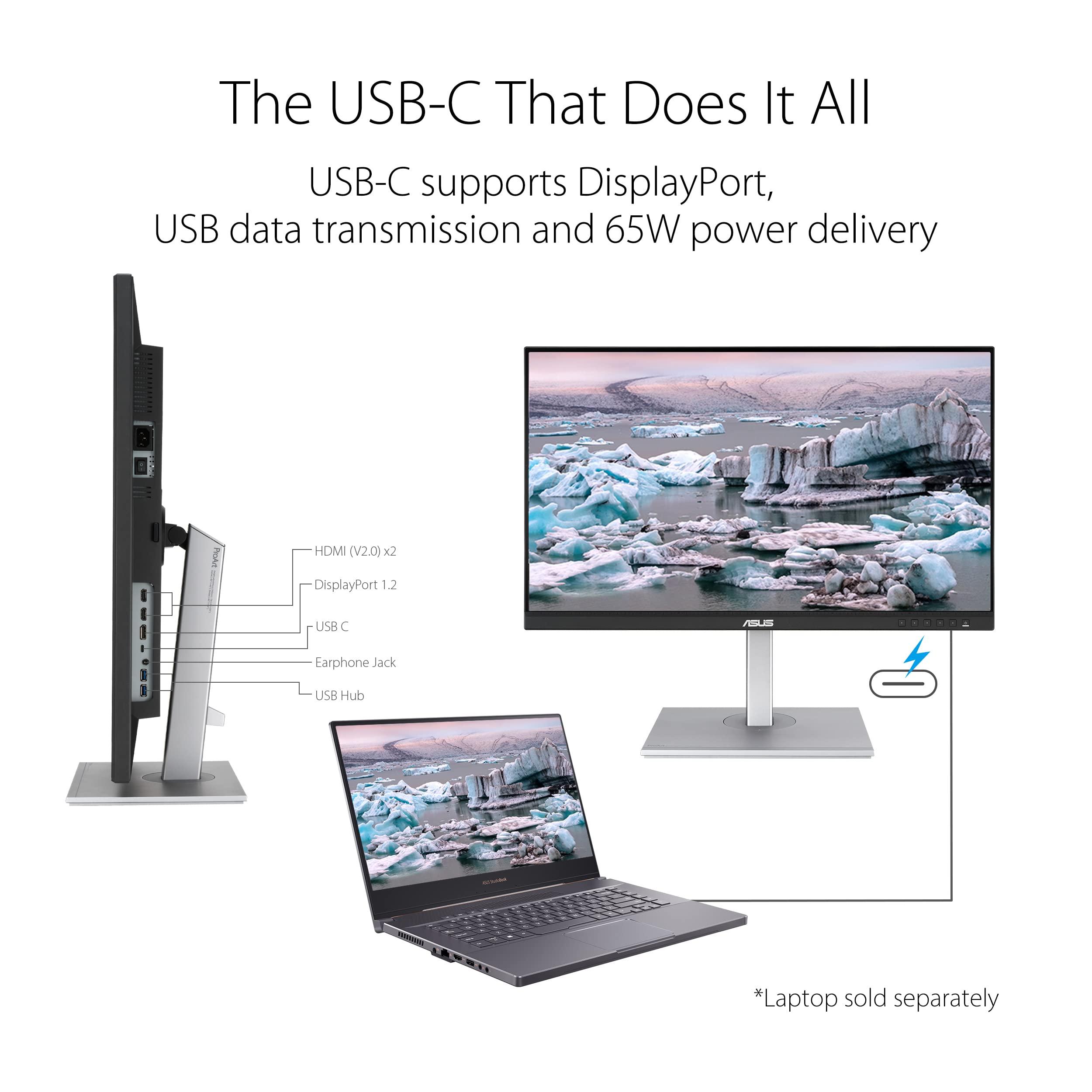 Foto 8 pulgar | Monitor Asus Proart Display Pa279cv 27'' 4k Hdr Uhd - Venta Internacional.