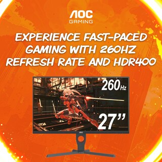 Foto 2 | Monitor Aoc Q27g10ze 27 Gaming Qhd 2560 X 1440 260 Hz Hdmi 2.0 - Venta Internacional.