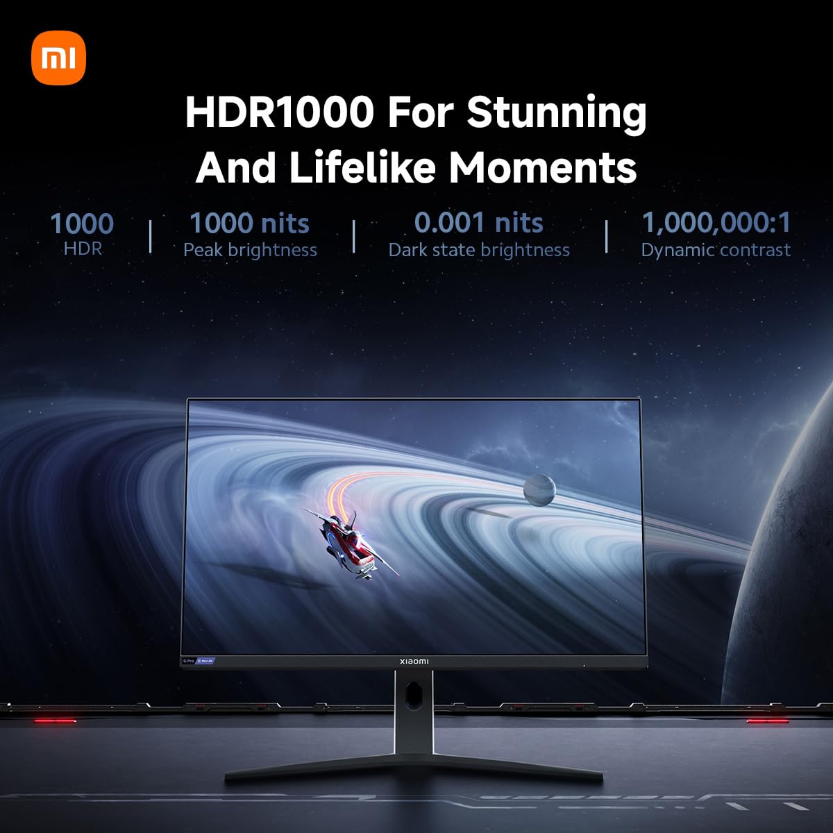 Foto 6 | Monitor Xiaomi Mini-led Gaming G Pro 27'' 2k Qhd 180 Hz 1 Ms - Venta Internacional.