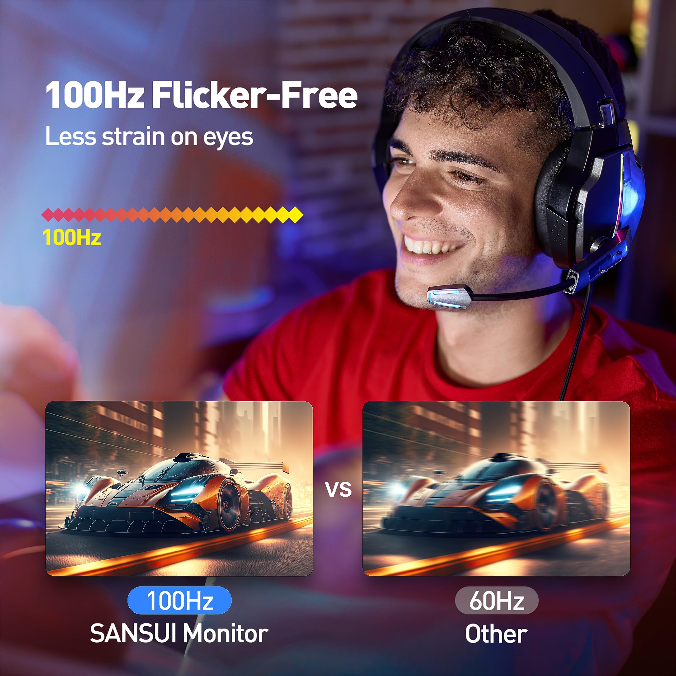 Foto 2 | Monitor Simple Deluxe Ips Fhd 1080p Usb-c De 24 Pulgadas Y 100 Hz - Venta Internacional.