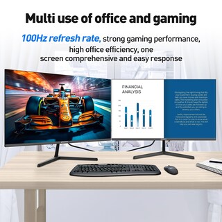 Foto 5 | Monitor Simple Deluxe Ips Fhd 1080p Usb-c De 24 Pulgadas Y 100 Hz - Venta Internacional.