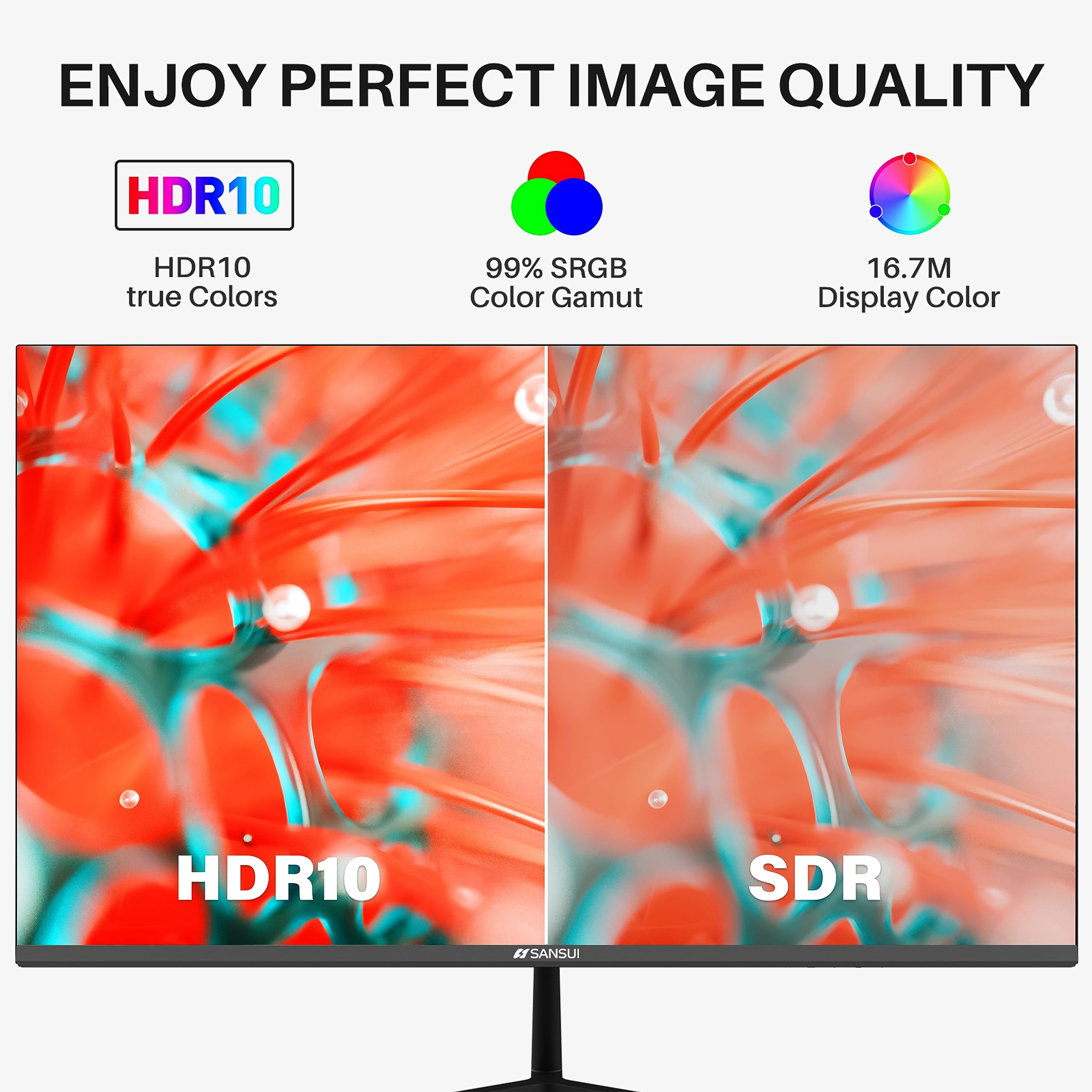 Foto 6 | Monitor Simple Deluxe Ips Fhd 1080p Usb-c De 24 Pulgadas Y 100 Hz - Venta Internacional.
