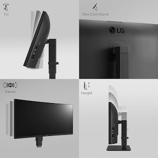 Foto 4 | Monitor Lg Ultrawide 34bq77qb-b 34 Webcam Uw-qhd Curvo - Venta Internacional.