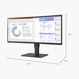 Foto 7 | Monitor Lg Ultrawide 34bq77qb-b 34 Webcam Uw-qhd Curvo - Venta Internacional.
