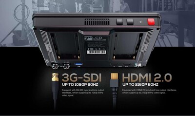 Foto 7 | Monitor De Control De Cámara Lilliput Ht7s 3g-sdi De 7 Pulgadas Y 2000 Nits - Venta Internacional.