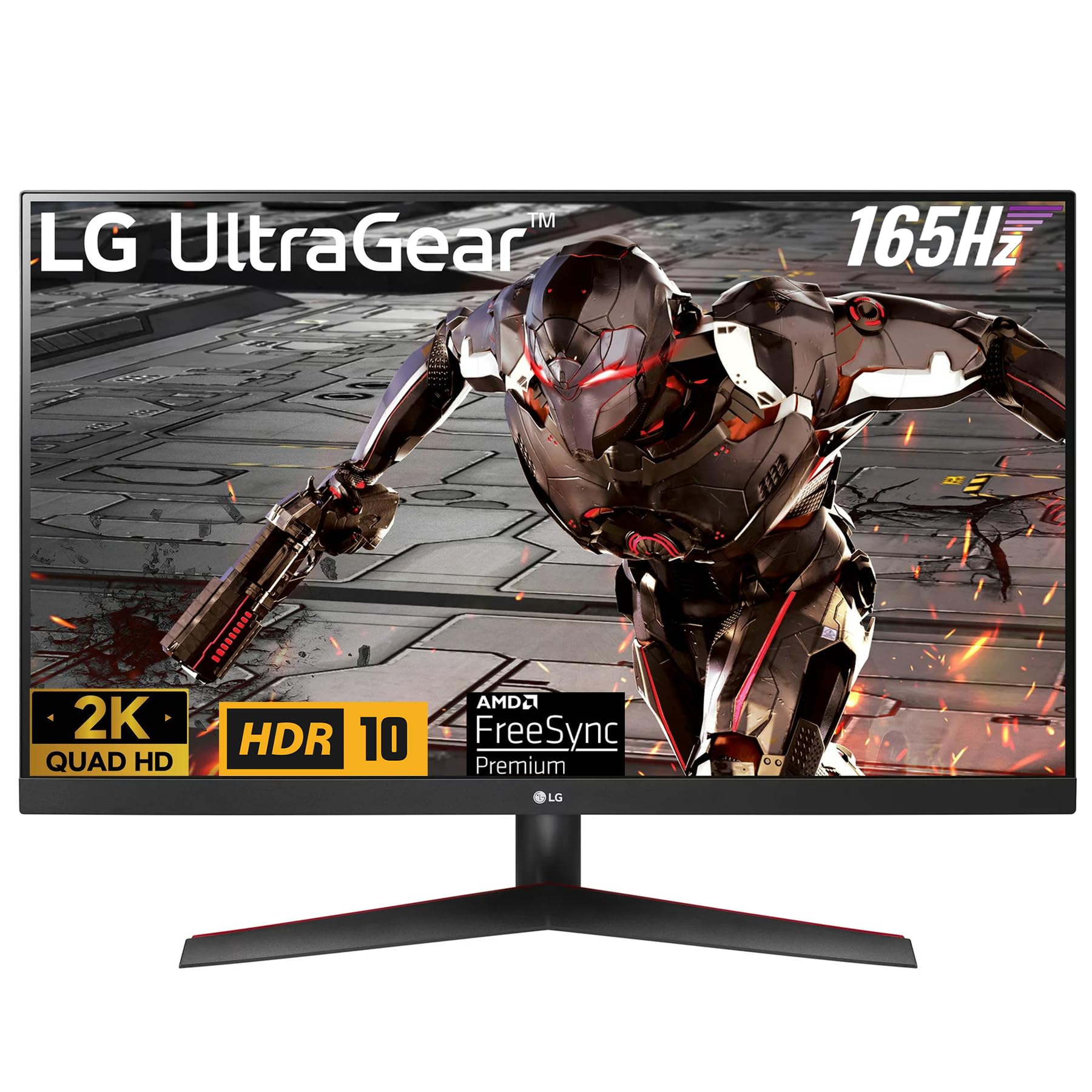 Foto 2 pulgar | Monitor Lg Ultragear Gaming Qhd De 31,5 Pulgadas, 2560 X 1440, 165 Hz - Venta Internacional.