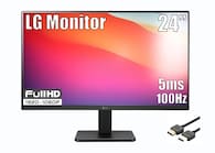 Monitor Lg 24 Fhd (1920 X 1080) Con Pantalla Ips De 3 Lados Sin Bordes - Venta Internacional.