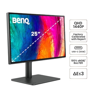 Foto 2 | Monitor Benq Pd2506q Ips Qhd 1440p Preparado Para Mac De 25 Pulgadas - Venta Internacional.