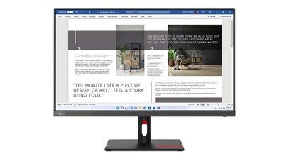 Foto 1 | Monitor Lenovo 27 Pulgadas ThinkVision