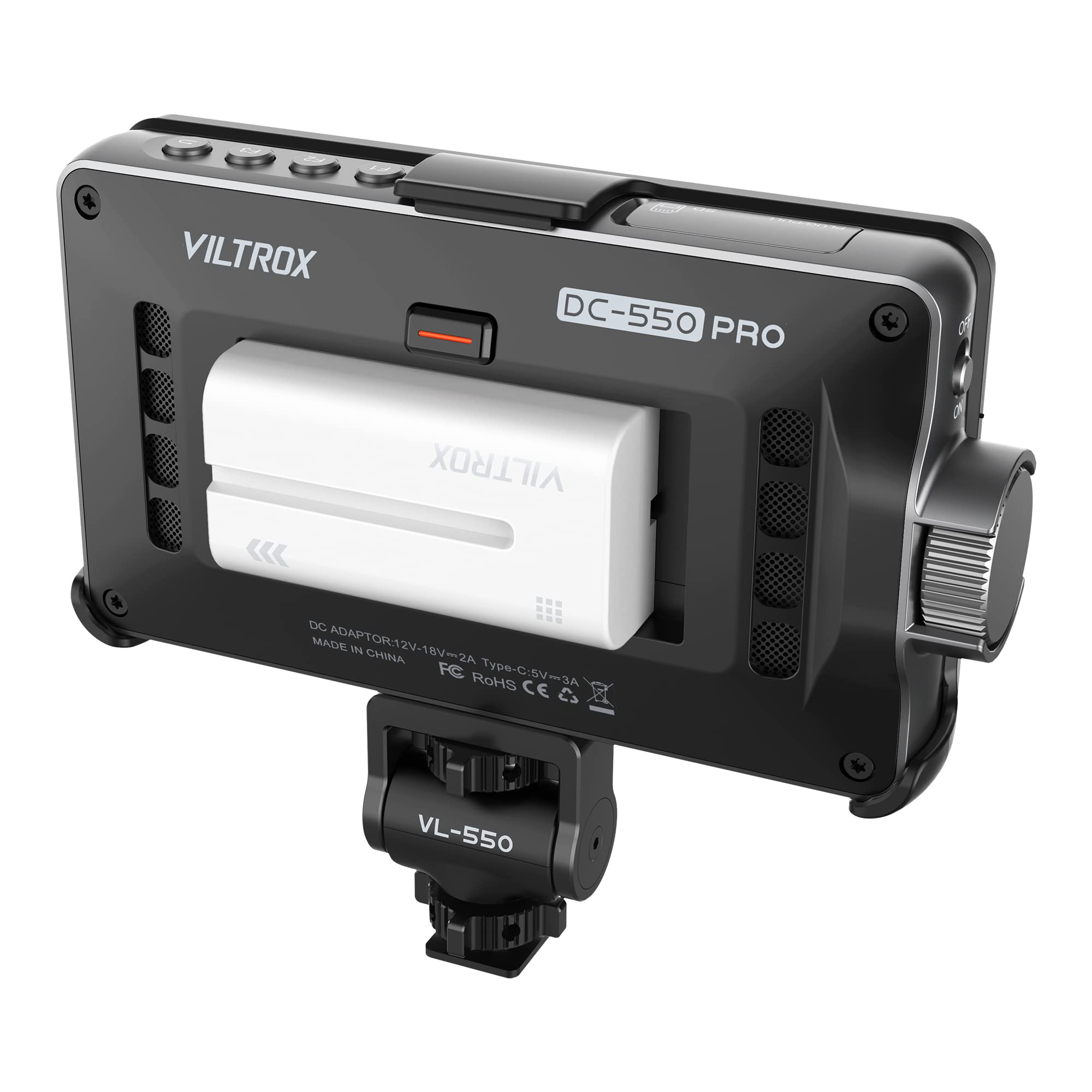 Foto 7 pulgar | Monitor De Campo Viltrox Dc-550 Pro 5.5 Pulgadas 1200 Nits 4k 10 Bits Hdmi - Venta Internacional.