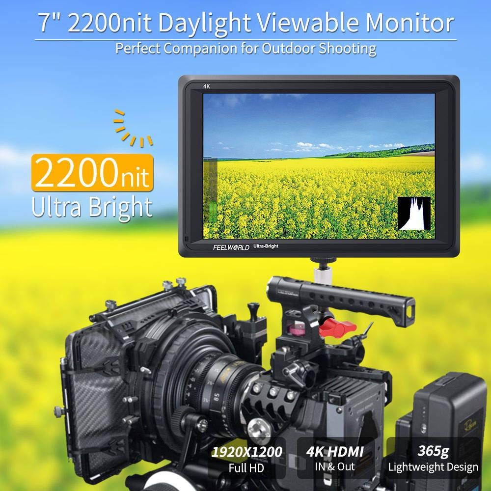 Foto 3 pulgar | Cámara Y Monitor De Campo Feelworld Fw279, 7 Pulgadas, 2200 Nit, Ultrabrillante - Venta Internacional.