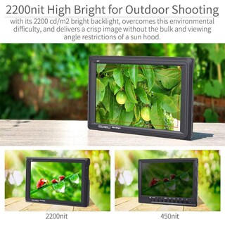 Foto 4 | Cámara Y Monitor De Campo Feelworld Fw279, 7 Pulgadas, 2200 Nit, Ultrabrillante - Venta Internacional.