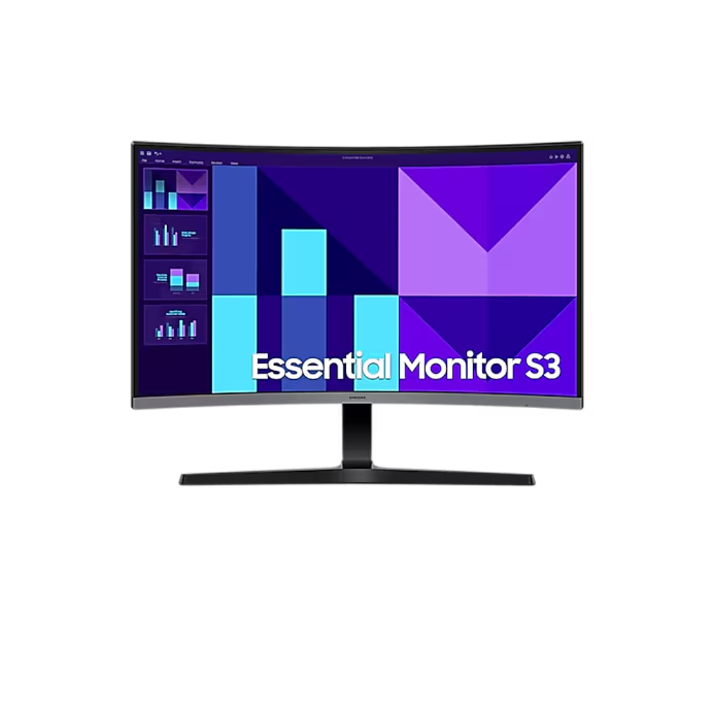 Monitor Samsung Essential Curvo S3 27pulg Fhd 1800r 100hz