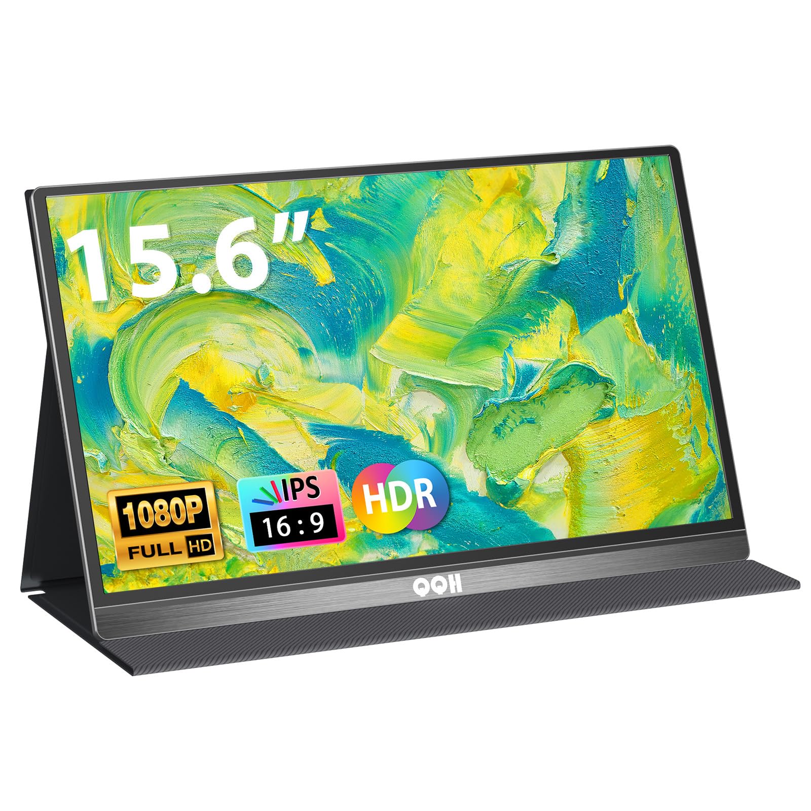 Foto 2 pulgar | Monitor Portátil Qqh Z12-3 15.6'' Fhd 1080p Usb-c Hdmi - Venta Internacional.