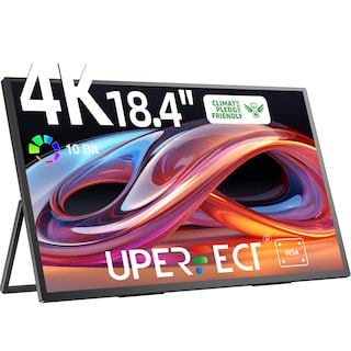 Foto 1 | Monitor Portátil Uperfect 4k De 18 Pulgadas Y 10 Bits Con Soporte Vesa - Venta Internacional.