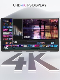 Foto 2 | Monitor Portátil Uperfect 4k De 18 Pulgadas Y 10 Bits Con Soporte Vesa - Venta Internacional.