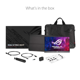 Foto 7 | Monitor Portátil Para Videojuegos Asus Rog Strix Xg17ahp 17 3'' Fhd - Venta Internacional.