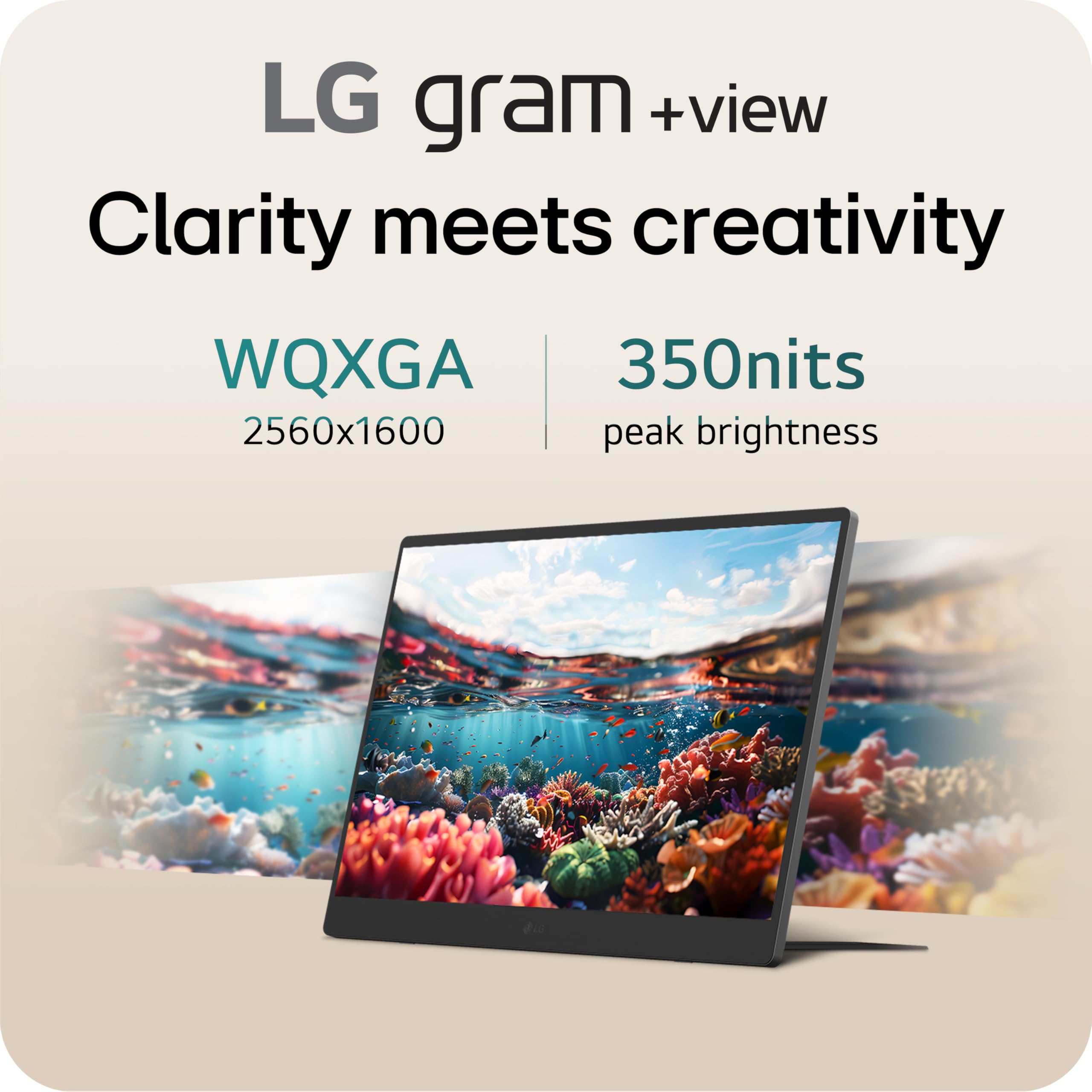 Foto 2 | Monitor Portátil Lg Gram +view 17 Pulgadas Wqxg 2560x1600 - Venta Internacional.