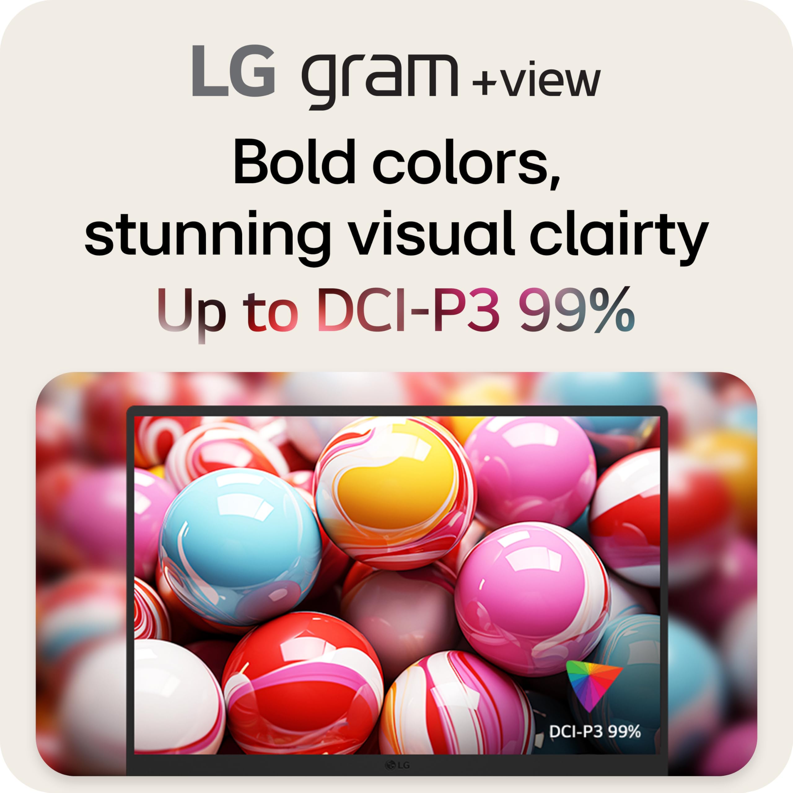 Foto 4 | Monitor Portátil Lg Gram +view 17 Pulgadas Wqxg 2560x1600 - Venta Internacional.