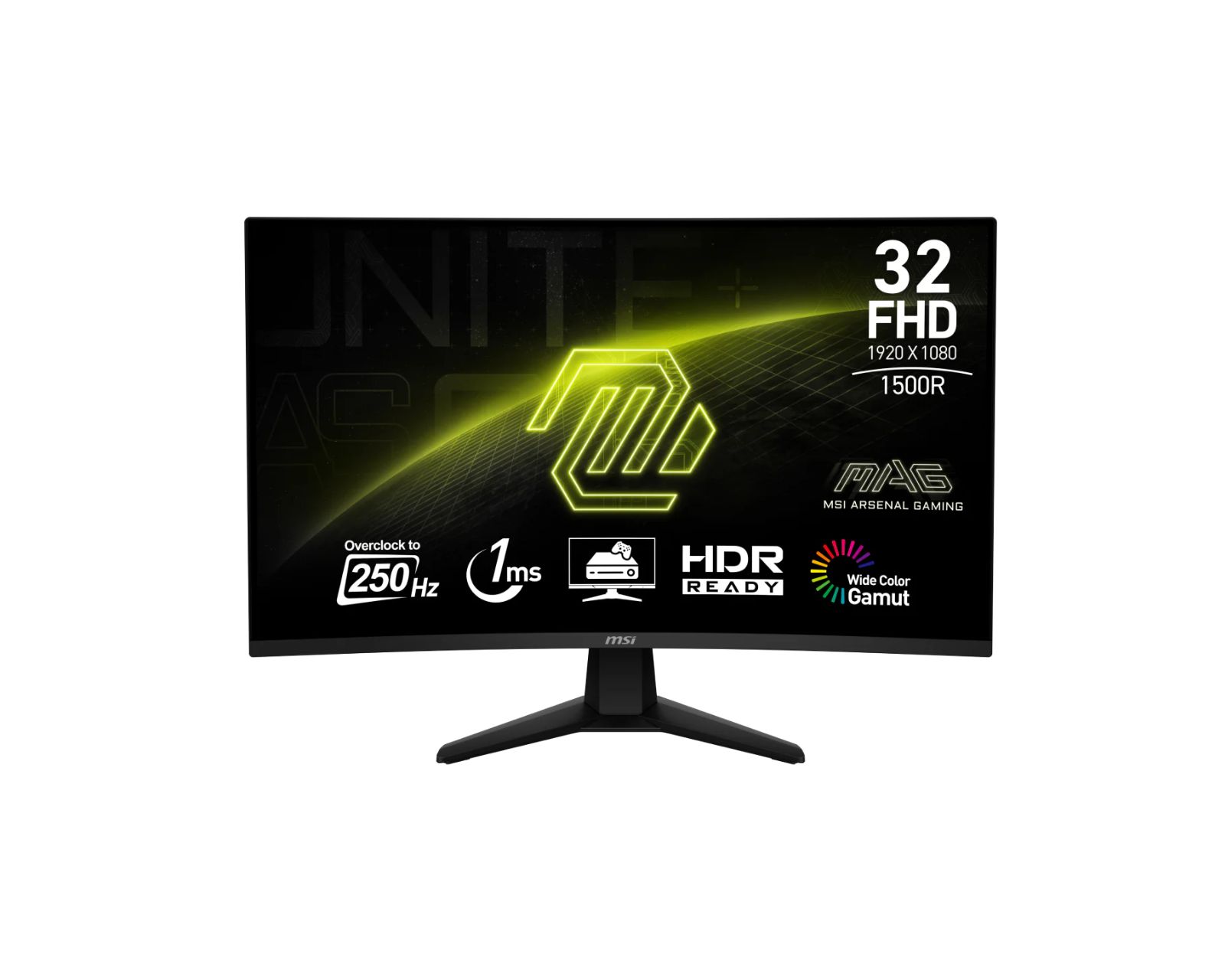 Foto 2 pulgar | Monitor Curvo Msi Mag 32c6x De 31 5''