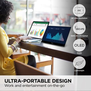 Foto 2 | Monitor Portátil Viewsonic Vx1655-4k-oled De 15 6'' 4k Uhd - Venta Internacional.