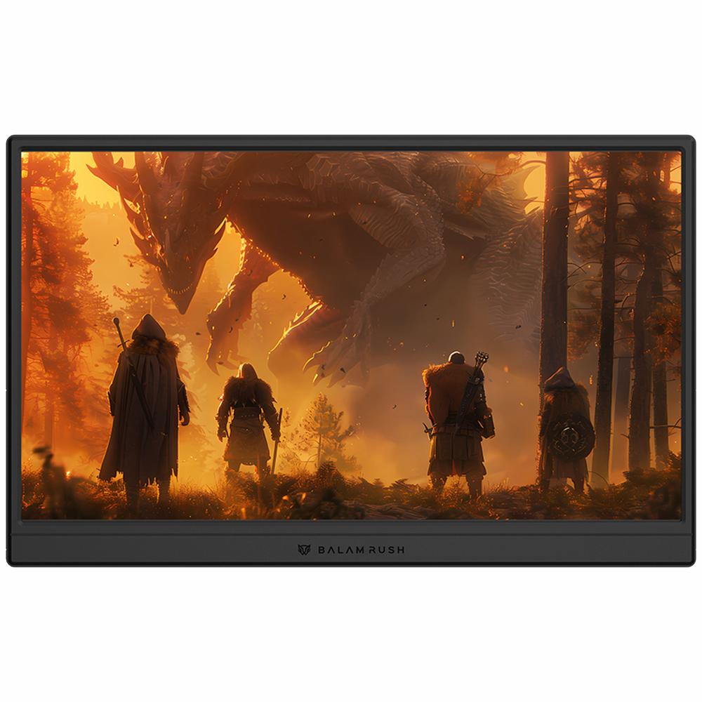 Foto 2 pulgar | Monitor Portatil 15.6 Balam Rush Nomad Nm15d 4ms 60hz Full Hd Ips Led Hdmi Usb-c Negro Br-943123