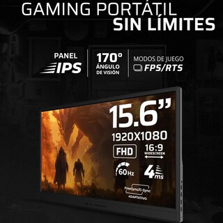 Foto 4 | Monitor Portatil 15.6 Balam Rush Nomad Nm15d 4ms 60hz Full Hd Ips Led Hdmi Usb-c Negro Br-943123