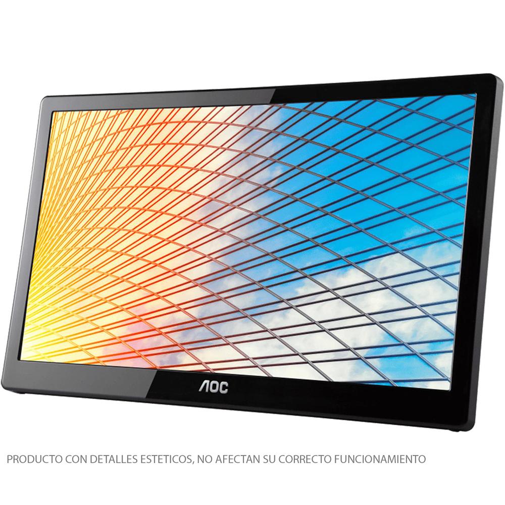 Foto 3 pulgar | Monitor Portatil 15.6 Aoc 60hz Hd Tn Wled Usb 3.0 Reacondicionado Grado B (bueno) E1659fwub-rfb2