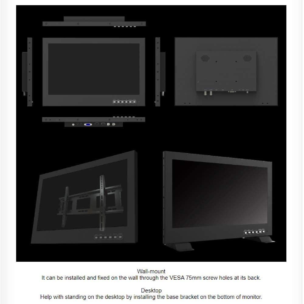 Foto 2 | Monitor De Seguridad Lilliput Pvm150s 15.6'' 4k Hdmi/3g-sdi/vga - Venta Internacional.