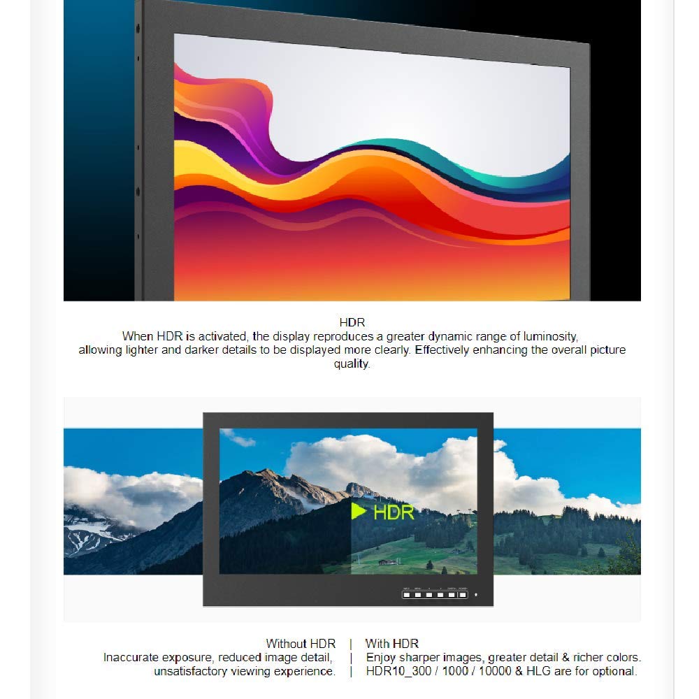 Foto 5 pulgar | Monitor De Seguridad Lilliput Pvm150s 15.6'' 4k Hdmi/3g-sdi/vga - Venta Internacional.