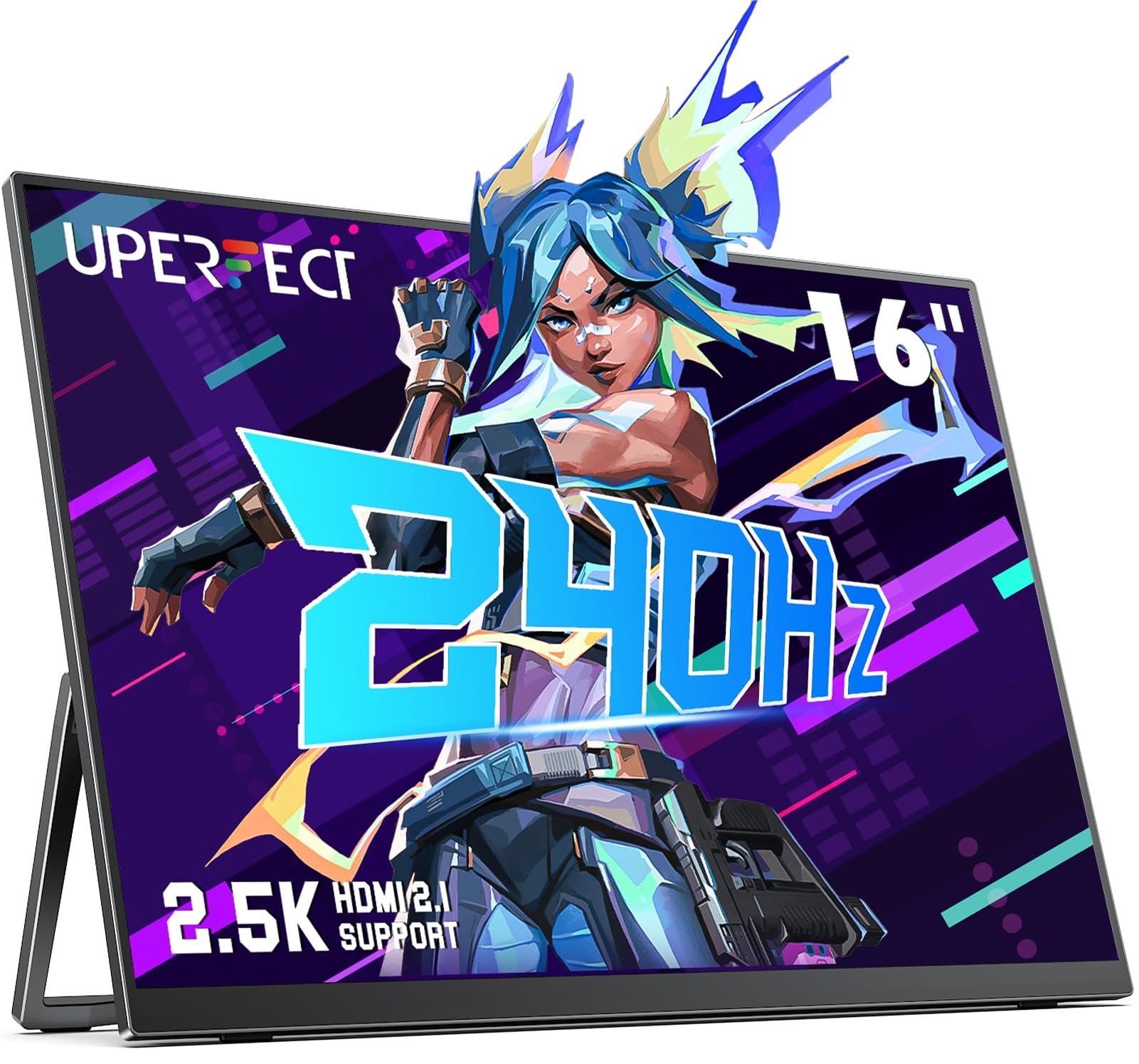 Monitor Portátil Para Juegos Uperfect 2.5k 240hz 16 Pulgadas 400 Nits - Venta Internacional.
