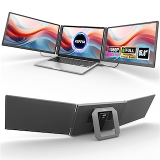 Foto 1 | Extensor De Pantalla Para Portátil Kefeya 15.6 Pulgadas Fhd 1080p Ips Con Banco De Energía - Venta Internacional.