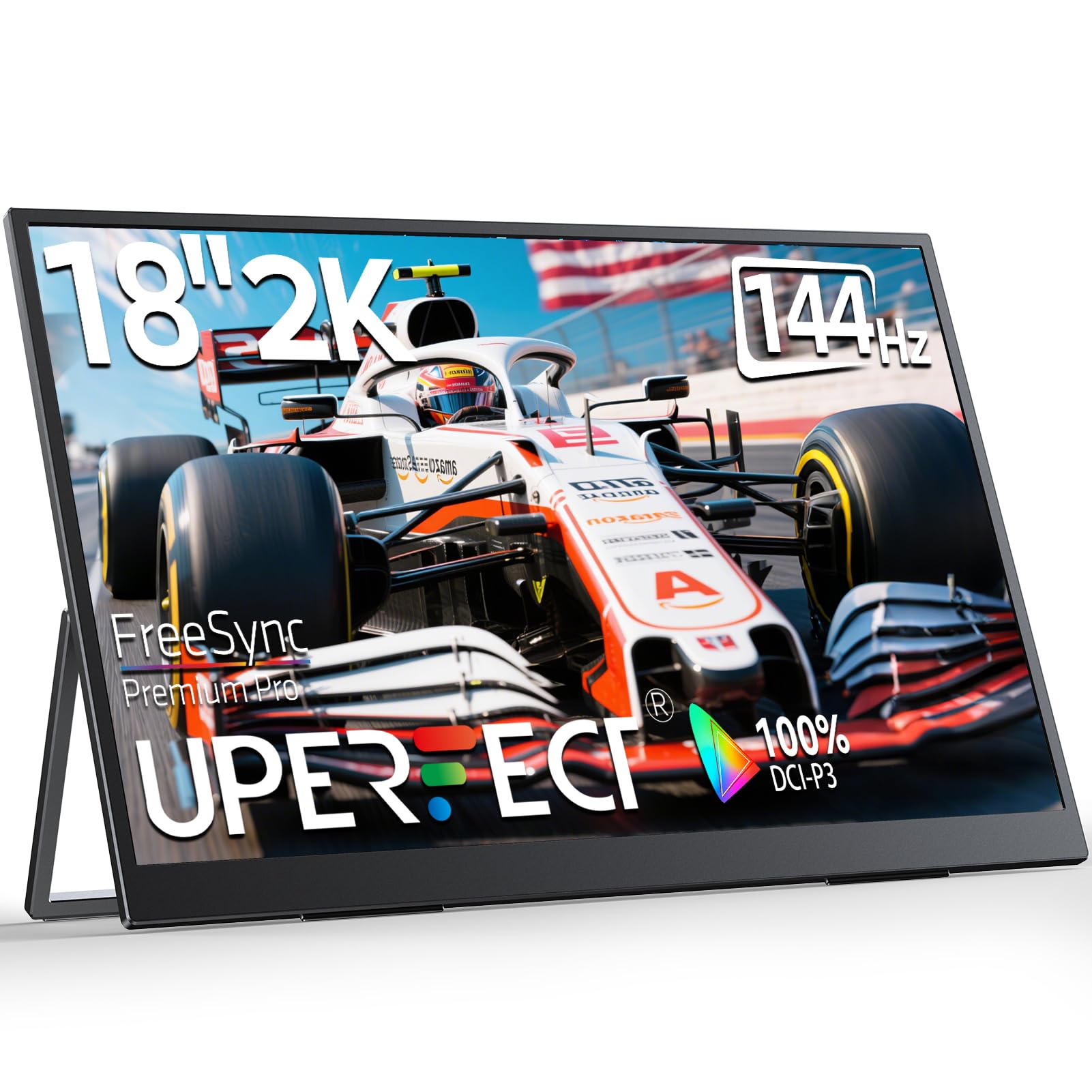 Foto 2 pulgar | Monitor Portátil Uperfect 18 Pulgadas 2k 144 Hz 100% Dci-p3 500 Nits - Venta Internacional.