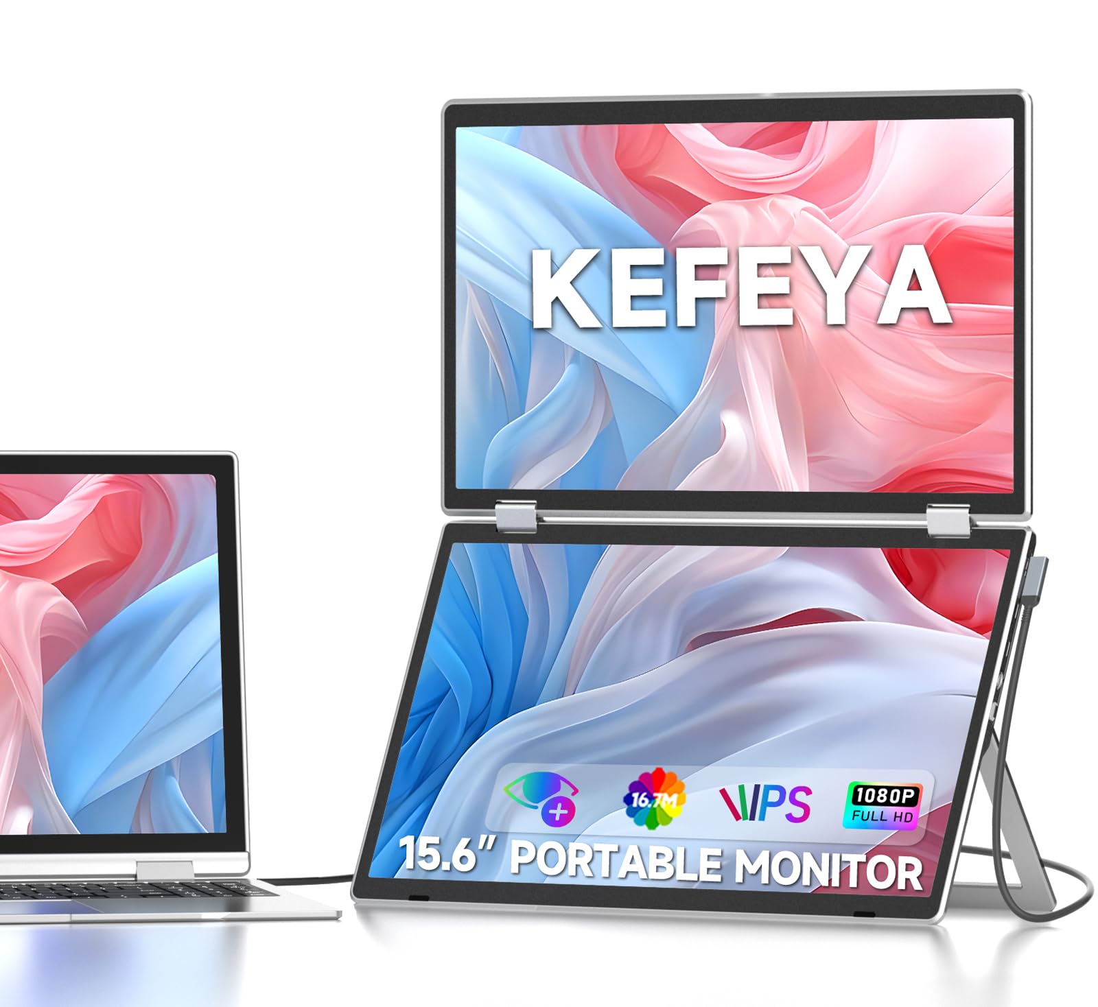 Foto 2 pulgar | Extensor De Monitor De Triple Pantalla Para Portátil Kefeya 15.6 Pulgadas 1080p Fhd - Venta Internacional.