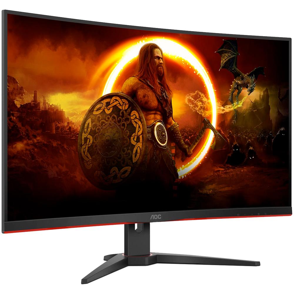 Foto 2 | Monitor Gamer Curvo 31.5 Aoc 0.5ms 240hz Full Hd Va Wled Hdmi Freesync Reacondicionado