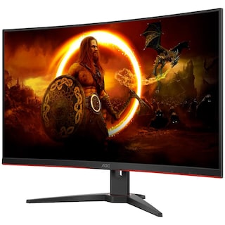 Foto 3 | Monitor Gamer Curvo 31.5 Aoc 0.5ms 240hz Full Hd Va Wled Hdmi Freesync Reacondicionado