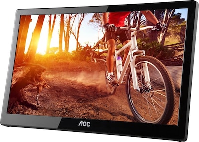 Foto 1 | Monitor Led Portátil Ultra Delgado Aoc E1659fwu (reacondicionado)