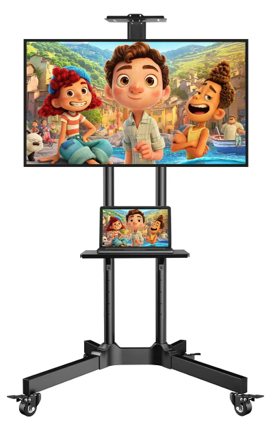 Foto 1 | Soporte De Tv Móvil Xtellar  Ajustable Y Con Ruedas  Compatible Con Pantallas De 32-65 Pulgadas.