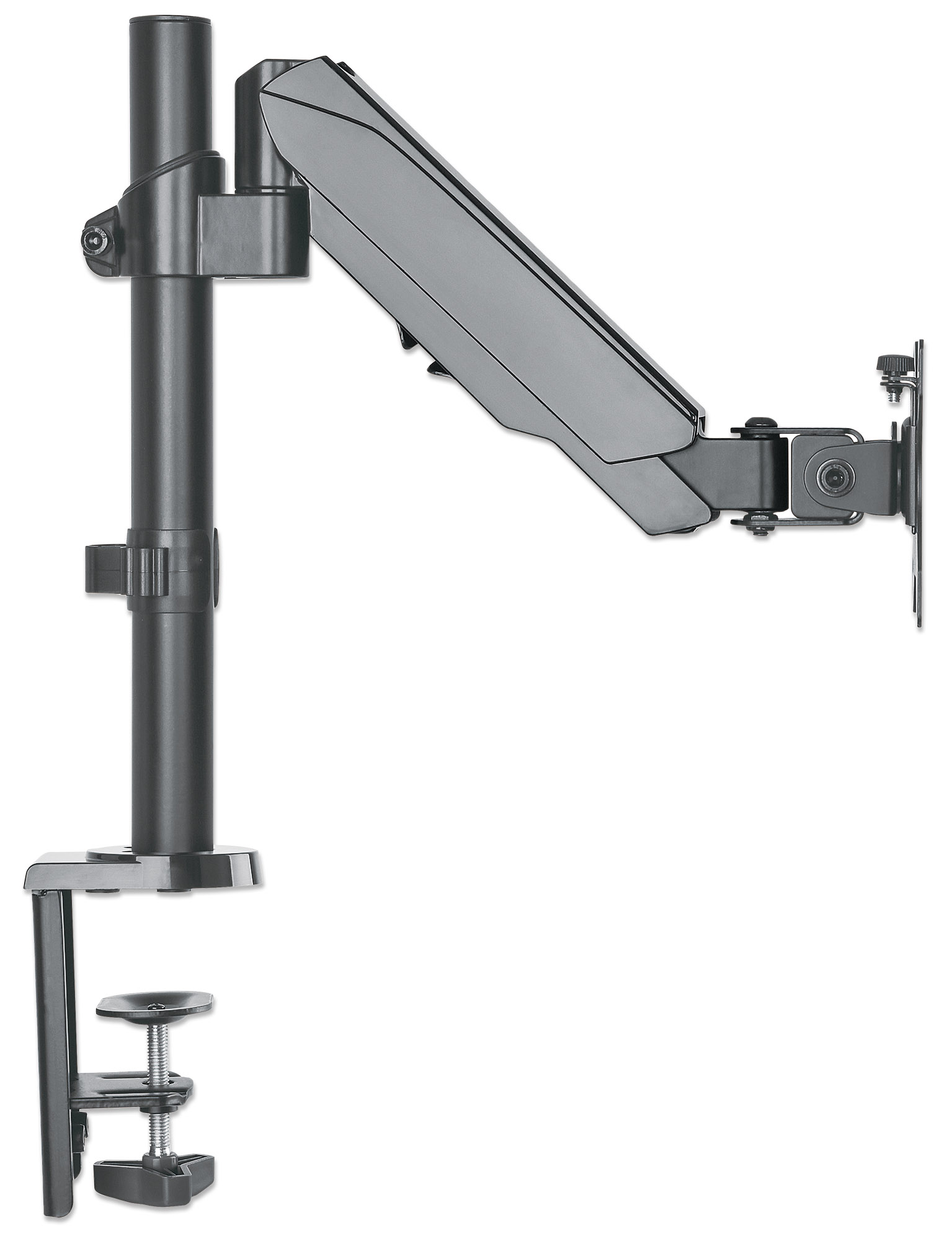 Foto 4 pulgar | Soporte Universal para Monitor con Pistón a Gas  Manhattan 461573  color Negro