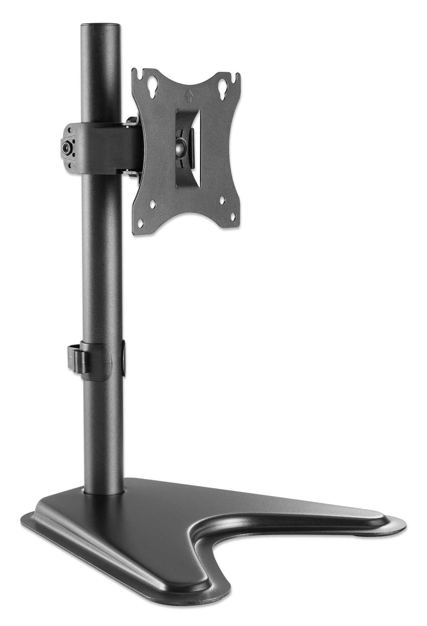 Foto 3 pulgar | Soporte de Pantalla Manhattan 462037 color Negro para Monitor de 17'' a 27'' Inclinación Giro Rotación